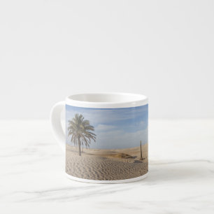 Tasse Expresso Tunisie, désert du Sahara, Douz, Grande Dune, aub