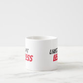 Tasse Expresso typographie motivationnelle (Devant)