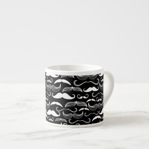 Tasse Expresso Un club des messieurs. Motif de moustache