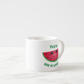 Tasse Expresso Un Dans Un Melon Drôle Mignonne Peau Kawaii (Devant droit)