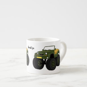Tasse Expresso Un Green Monster truck