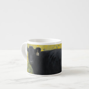 Tasse Expresso Un veau au milieu des tournesols du Nebraska