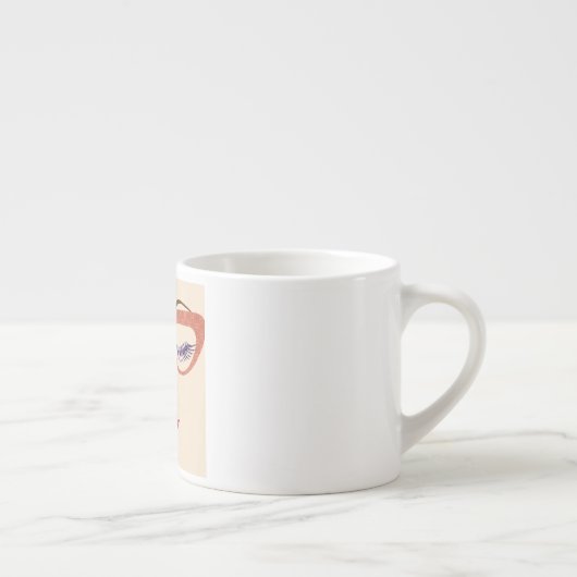 Tasse Expresso Une femme (Droite)