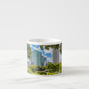 Tasse Expresso Une promenade à travers les jardins de Hama Rikyu,