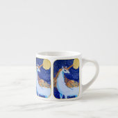 Tasse Expresso Unicorne "L'art des enfants" (Droite)