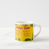 Tasse Expresso Vacances de validation Pinky (Droite)