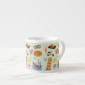 Tasse Expresso Vacances parfaites en Italie (Devant droit)