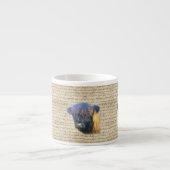 Tasse Expresso Vache de Highland (Devant)