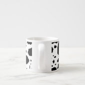 Tasse Expresso Vachette Cabine rustique Imprimer Ferme confortabl (Dos)