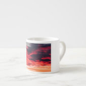 Tasse Expresso vague féline (Devant droit)