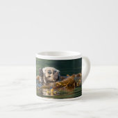 Tasse Expresso Vague Louter de mer (Devant droit)