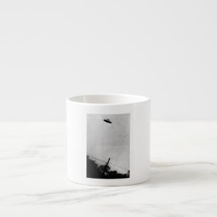 Tasse Expresso Vaisseau Spatial Extraterrestre Alien UFO Top Secr