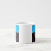 Tasse Expresso Van Gogh Chat et fleurs (Devant)