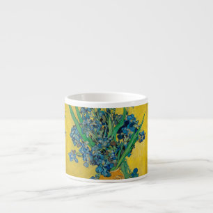 Tasse Expresso Vase Van Gogh avec Iris Classic Impressionnisme