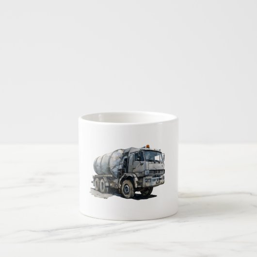 Tasse Expresso Véhicule de construction (Devant)