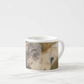 Tasse Expresso Vellum Floral II (Devant droit)