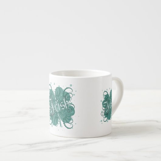 Tasse Expresso Vert (Devant droit)