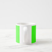 Tasse Expresso Vert Néon (Dos)