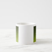 Tasse Expresso Vert olive Conserver Le Calme Avoir Votre Texte (Devant)