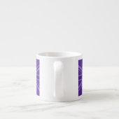 Tasse Expresso Viant Purple Color Union Jack (Dos)