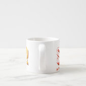 Tasse Expresso Vibes d'été (Dos)