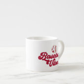 TASSE EXPRESSO VIBLES DE BASEBALL (Devant droit)