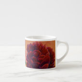 Tasse Expresso Vie morte avec Peonies Peinture (Droite)