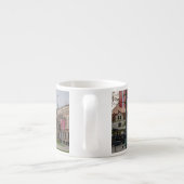 Tasse Expresso Vieille ville de Riga en automne (Dos)