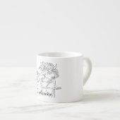 Tasse Expresso Viking Mermaid Warrior Thunder_Cove (Devant droit)