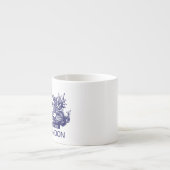 Tasse Expresso Ville de Londres, cru, manteau des bras, (Devant)