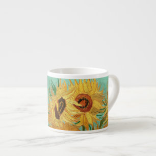 Tasse Expresso Vincent Van Gogh Douze Tournesols Dans Un Vase