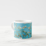 Tasse Expresso Vincent van Gogh - Fleur d'amandes<br><div class="desc">Almond Blossom / Branches with Almond Blossom - Vincent van Gogh,  Oil on Canvas,  1890</div>