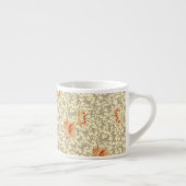 Tasse Expresso Vintage rose gris botanique (Droite)