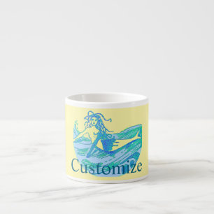 Tasse Expresso Vintage Waveriding Mermaid Thunder_Cove