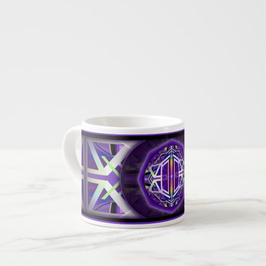Tasse Expresso Violet W3 (Devant gauche)