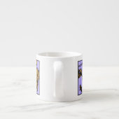 Tasse Expresso Violons et araignées - Pop Goth Nightmare Surreal (Dos)