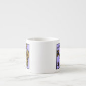 Tasse Expresso Violons et araignées - Pop Goth Nightmare Surreal (Devant)