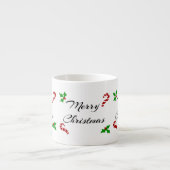 Tasse expresso Vœux de Noël (Devant)