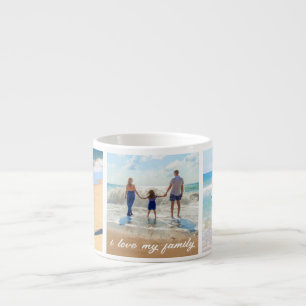 Tasse Expresso Votre collection de photos de famille Espresso Cup