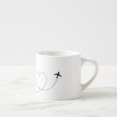 Tasse Expresso Voyage En Coupe D'Amour (Droite)