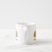 Tasse Expresso Voyage sur route | Arachides se sentent libres (Dos)