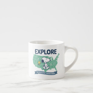Tasse Expresso Voyage sur route   Explorez les cacahuètes
