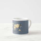 Tasse Expresso Voyons l'illustration du monde (Devant droit)