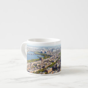 Tasse Expresso Vue aérienne de Boston