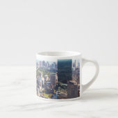 Tasse Expresso Vue aérienne de Boston (Droite)