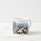 Tasse Expresso Vue aérienne de Boston 2 (Devant droit)