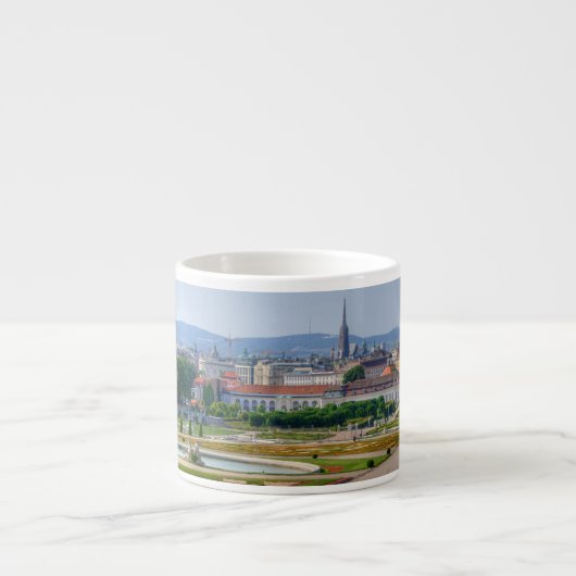 Tasse Expresso Vue Depuis Upper Belvedere (Devant)