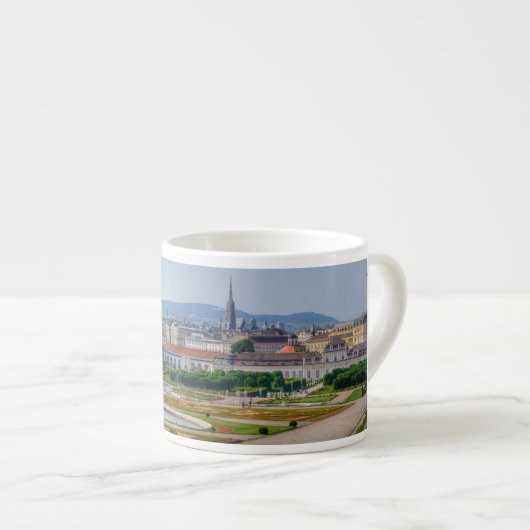 Tasse Expresso Vue Depuis Upper Belvedere (Devant droit)
