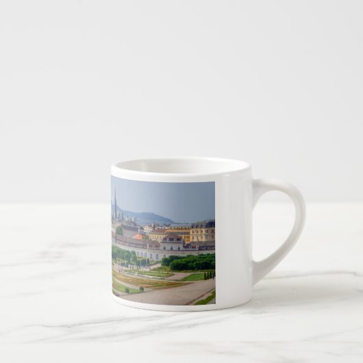 Tasse Expresso Vue Depuis Upper Belvedere (Droite)