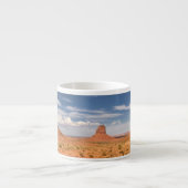 Tasse Expresso Vue des mitaines, vallée de monument (Devant)
